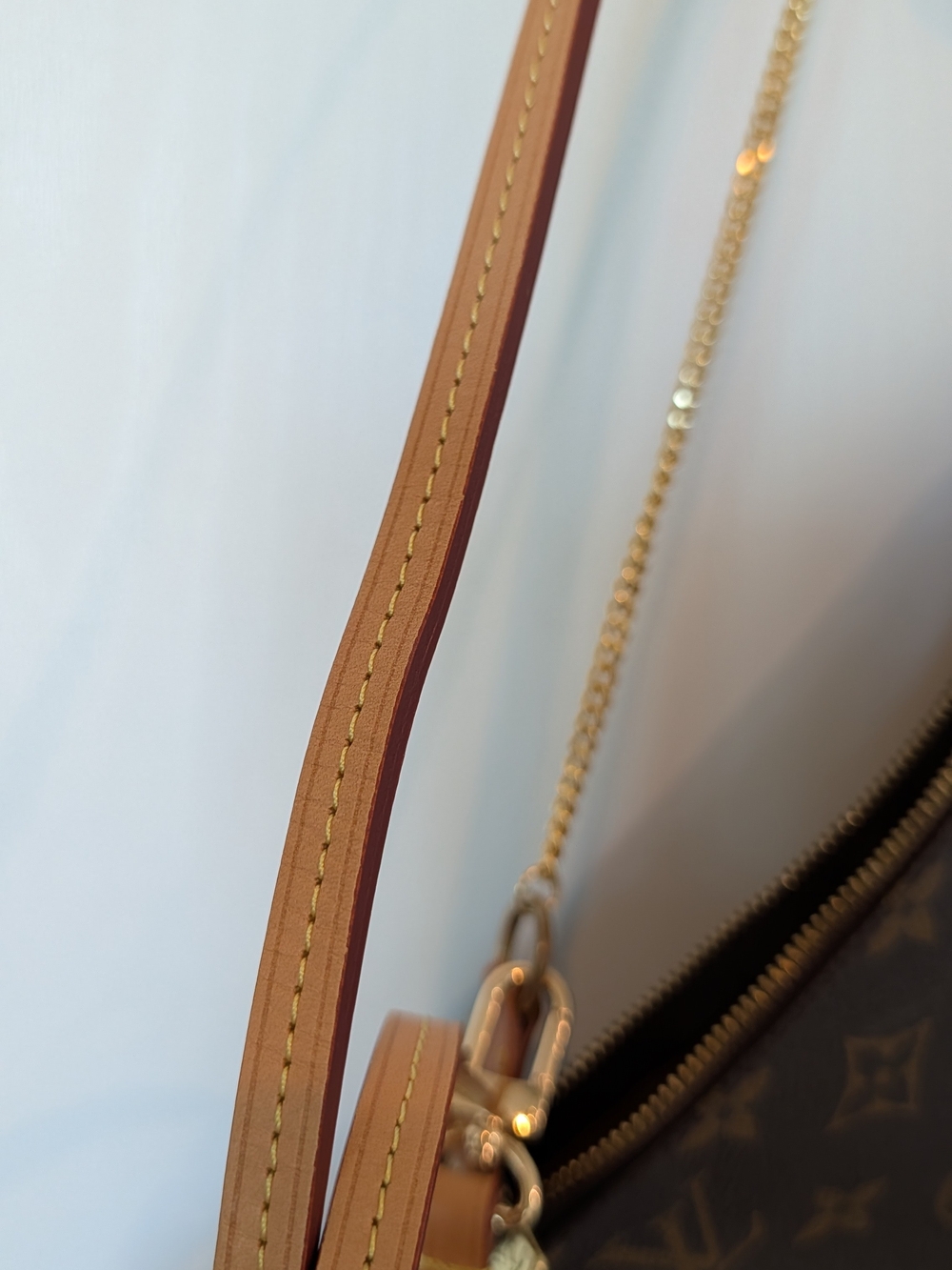 Louis Vuitton Vintage Brown Monogram Pochette - Picture 7 of 9